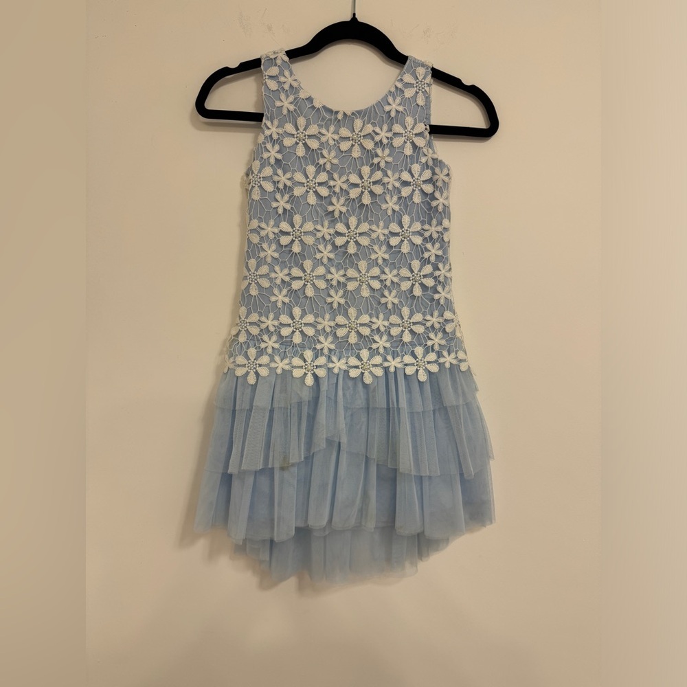 Biscotti blue dress girls size 8